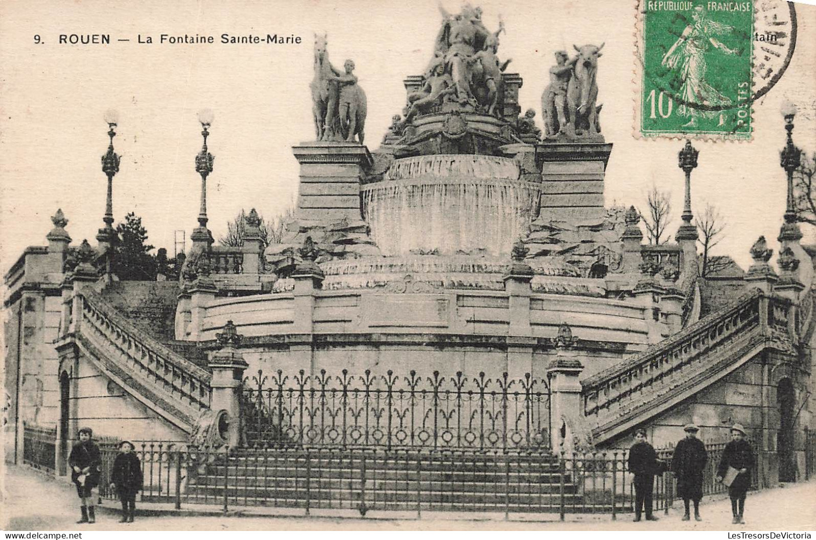 FRANCE - Rouen - La Fontaine Sainte Marie - Carte Postale Ancienne - Rouen