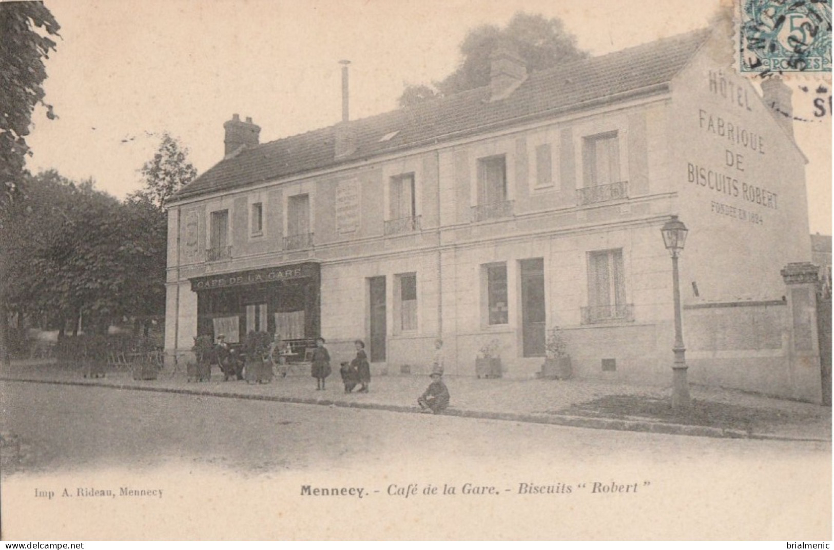 MENNECY   Café De La Gare - Mennecy