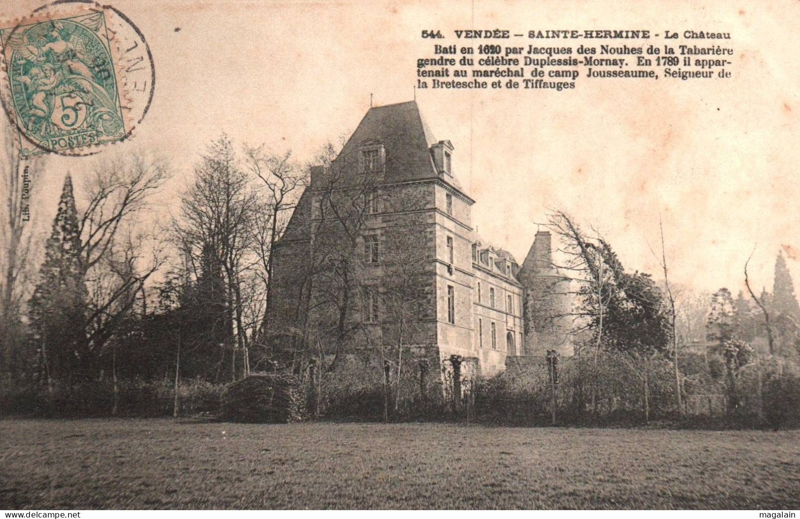 Ste Hermine : Le Château - Sainte Hermine