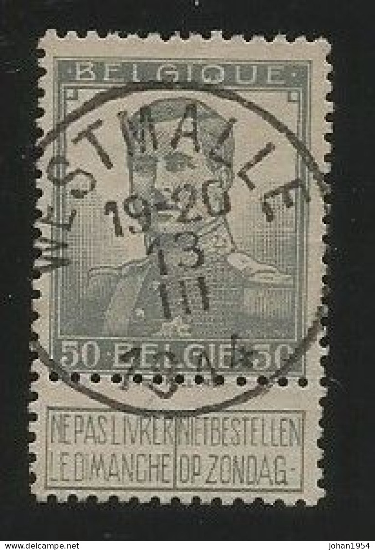 N°115, Afst. WESTMALLE 15/03/1914 - 1912 Pellens