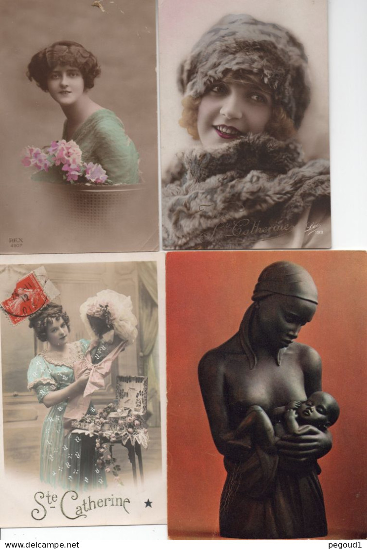 FANTAISIE. FEMME . LOT 57 CARTES POSTALES. LIVRAISON OFFERTE   achat immédiat