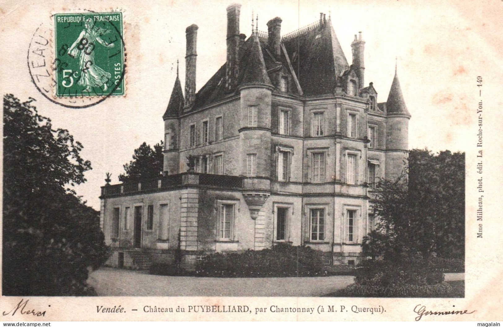 Puybelliard : Château - Chantonnay