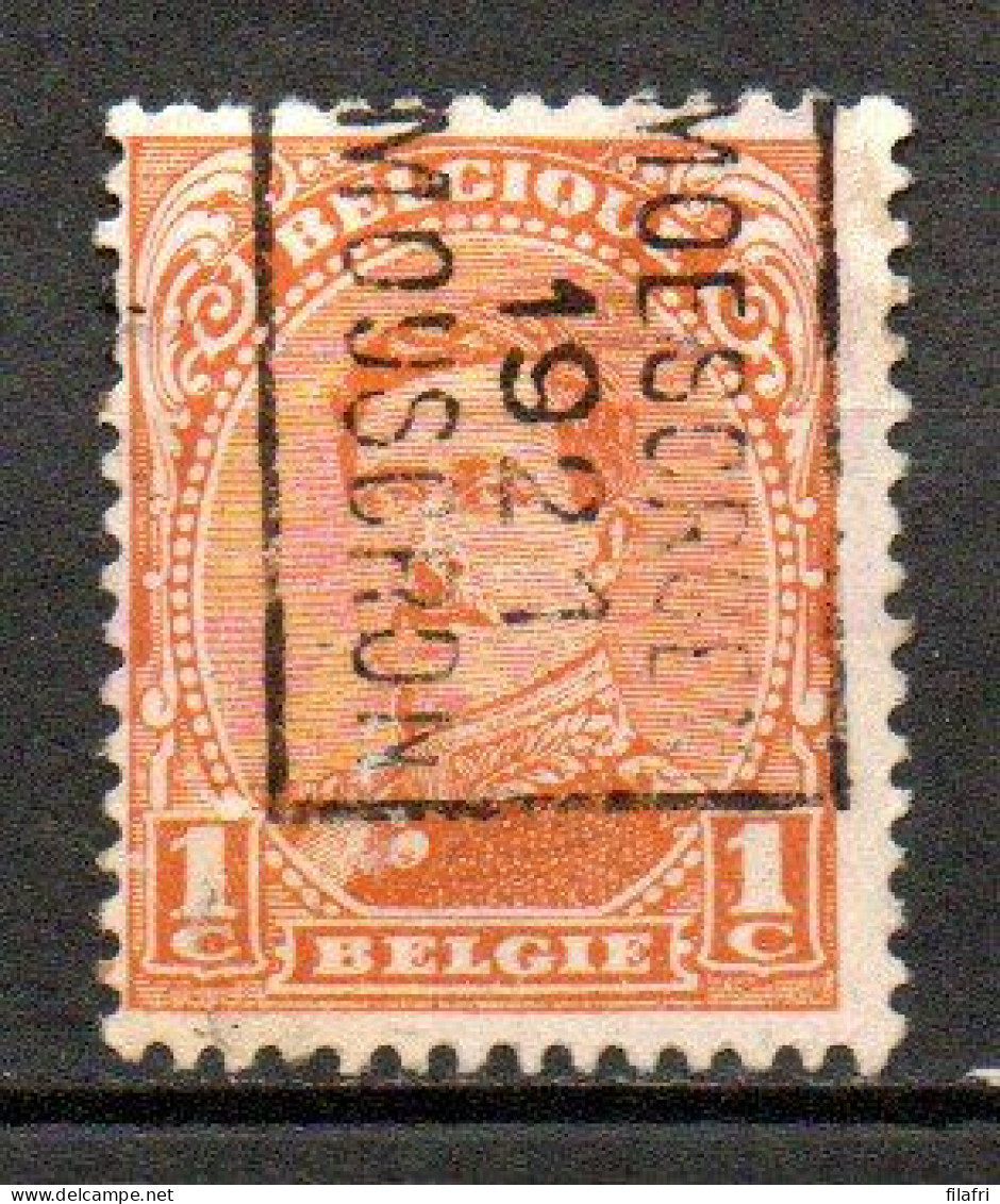 2648 Voorafstempeling Op Nr 135 - MOESCROEN 1921 MOUSCRON - Positie B - Roller Precancels 1920-29