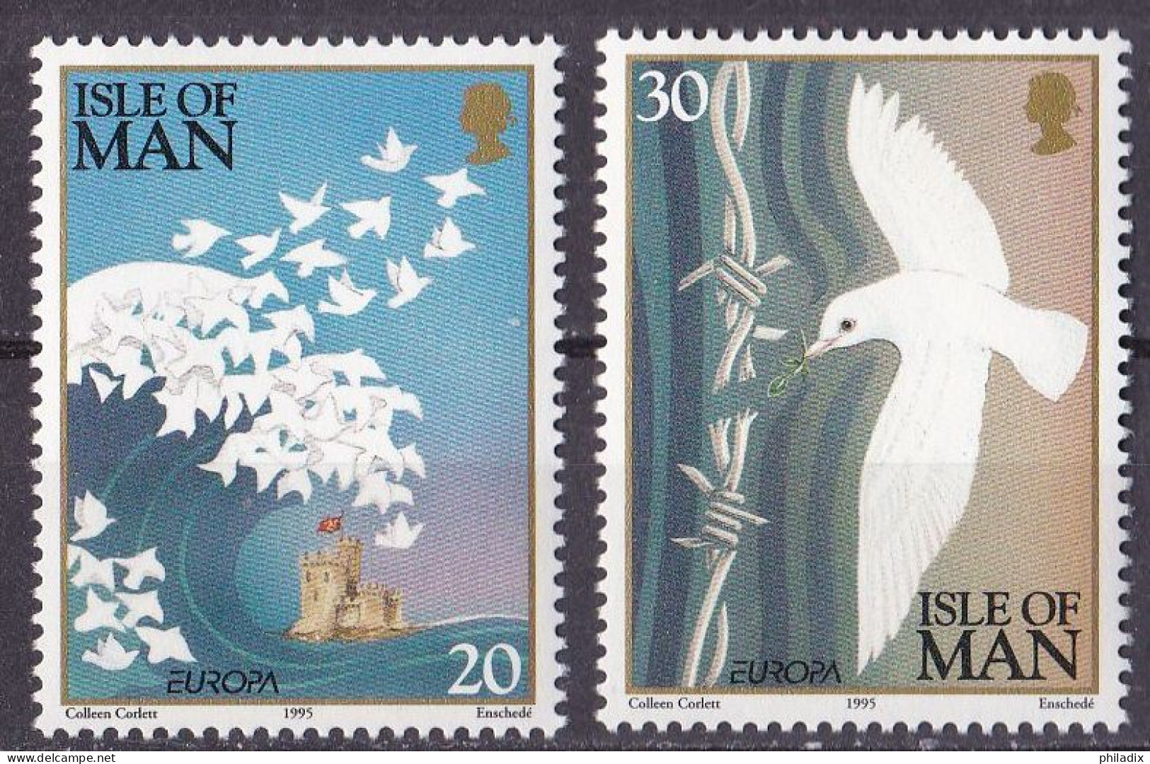 Insel Man Satz Von 1995 **/MNH (A5-5) - Isle Of Man