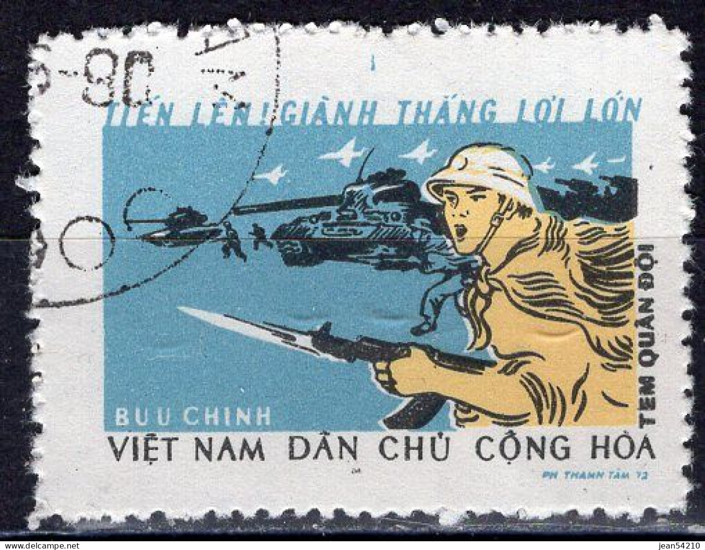 VIETNAM DU NORD - Timbre De Franchise N°19 Oblitéré - Vietnam