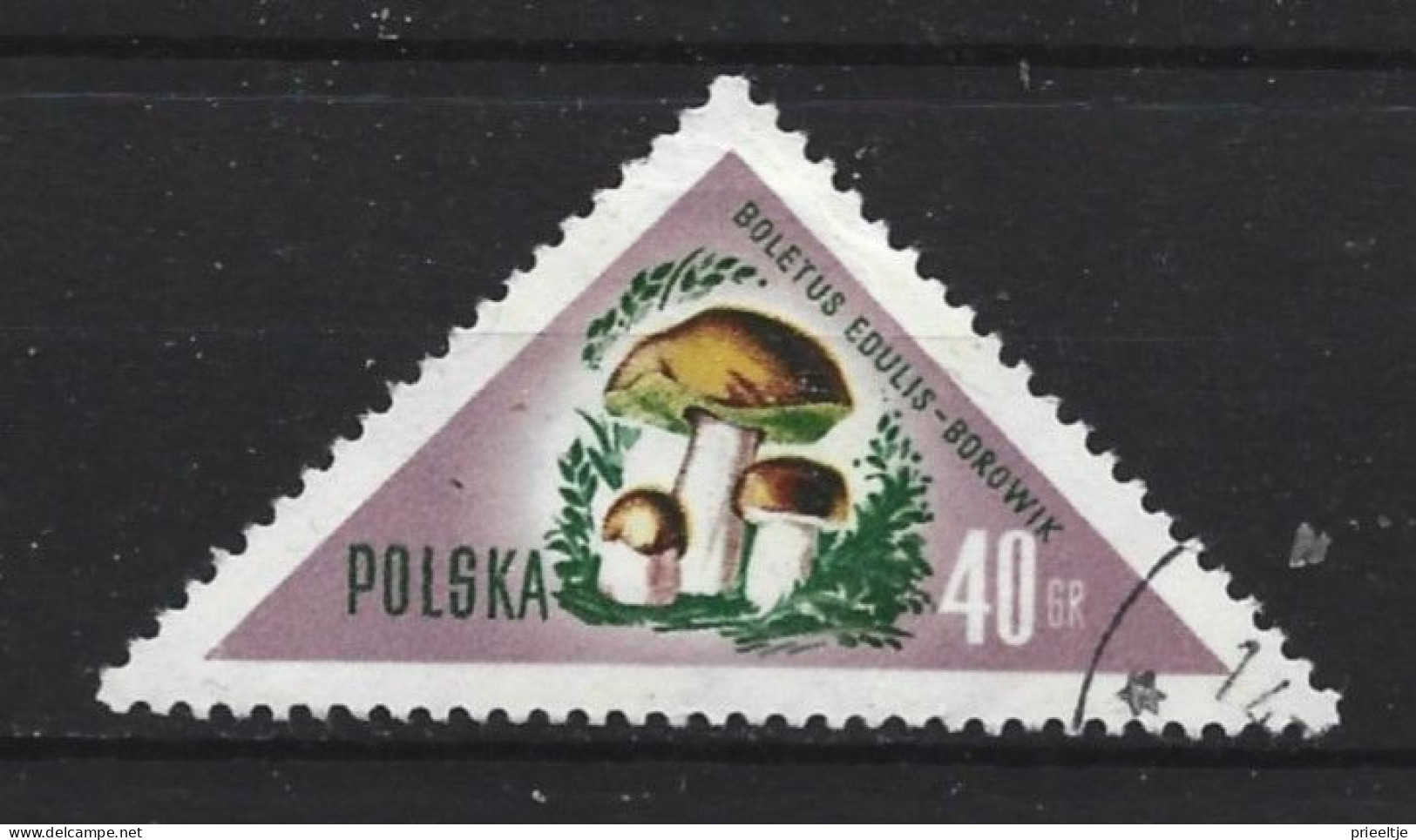 Poland 1959 Mushrooms  Y.T. 961 (0) - Oblitérés