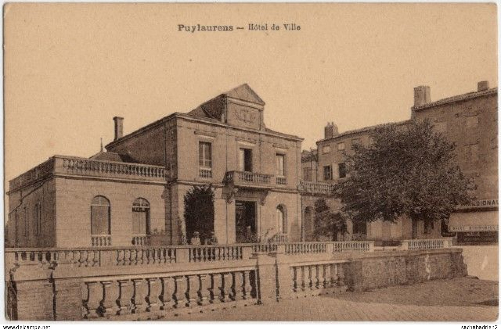 81. PUYLAURENS. Hôtel De Ville - Puylaurens