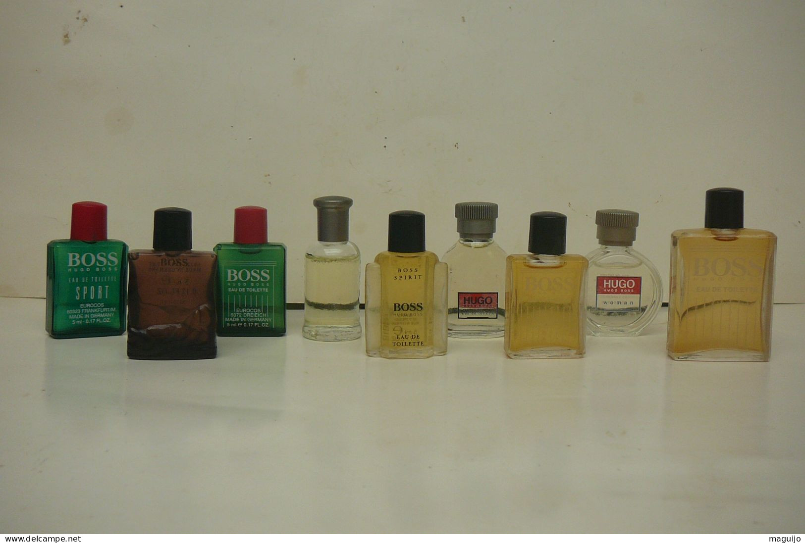 BOSS: LOT 9 MINIS BON ETAT SANS BOITE //TOUTES DIFFERENTES LIRE Er VOIR ( MANGOPAY OBLOGATOIRE - Mignon Di Profumo Uomo (senza Box)