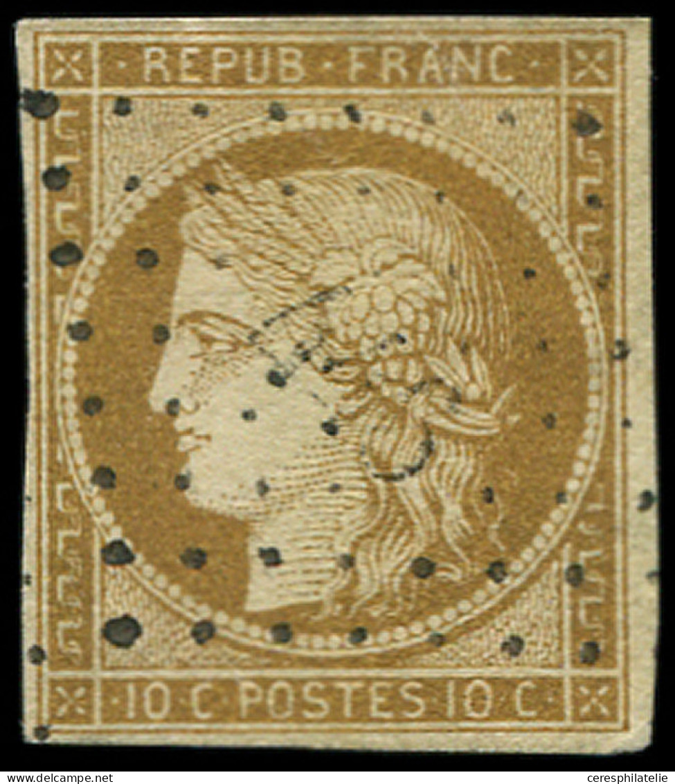 EMISSION DE 1849 - 1a   10c. Bistre-brun, Oblitéré PC, TB - 1849-1850 Ceres