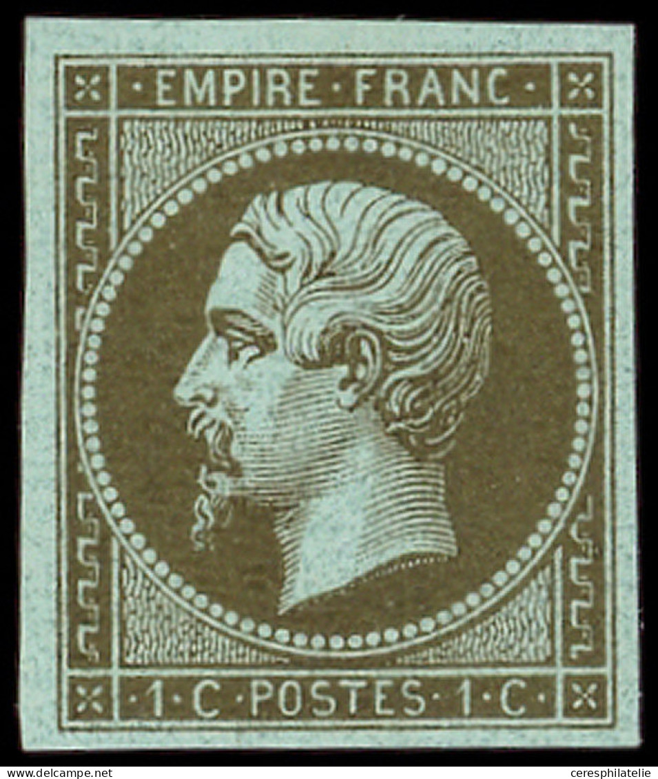 (*) EMPIRE NON DENTELE - 11c   1c. MORDORE, TB. C - 1853-1860 Napoléon III
