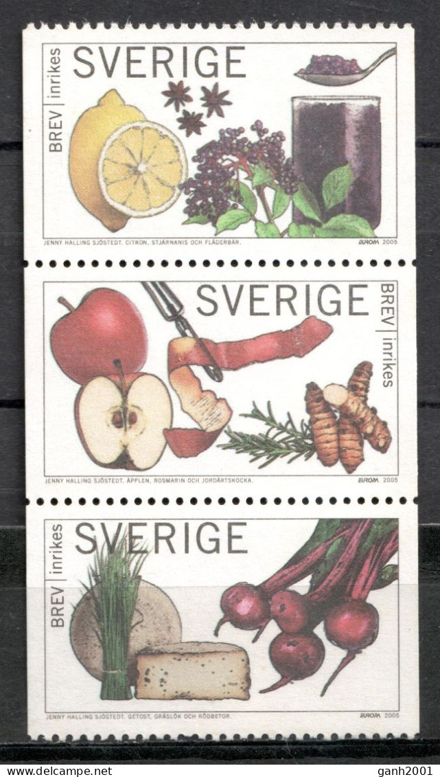 Sweden 2005 Suecia / Fruits MNH Frutas Früchte / Cu22050  27-1 - Fruits