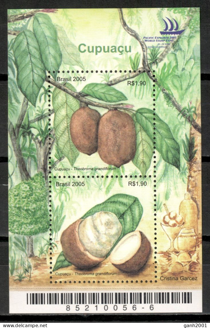 Brazil 2005 Brasil / Fruits MNH Frutas Früchte / Cu21264  10-28 - Fruits