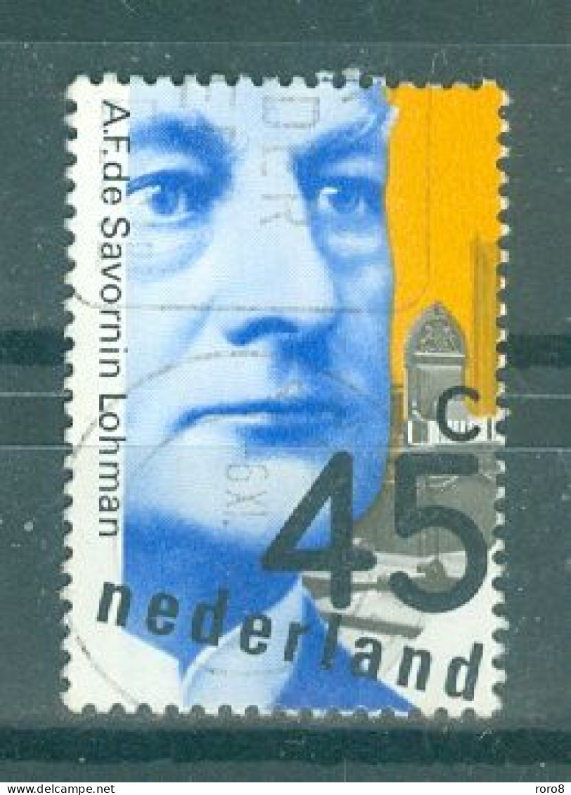 PAYS-BAS - N°1122 Oblitéré - Personnalités Politiques Néerlandaises. Sujets Divers, Même Présentation. - Used Stamps