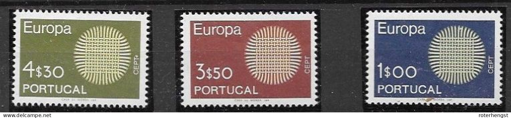 Portugal EUROPA Cept Mnh ** 1970 30 Euros - 1970