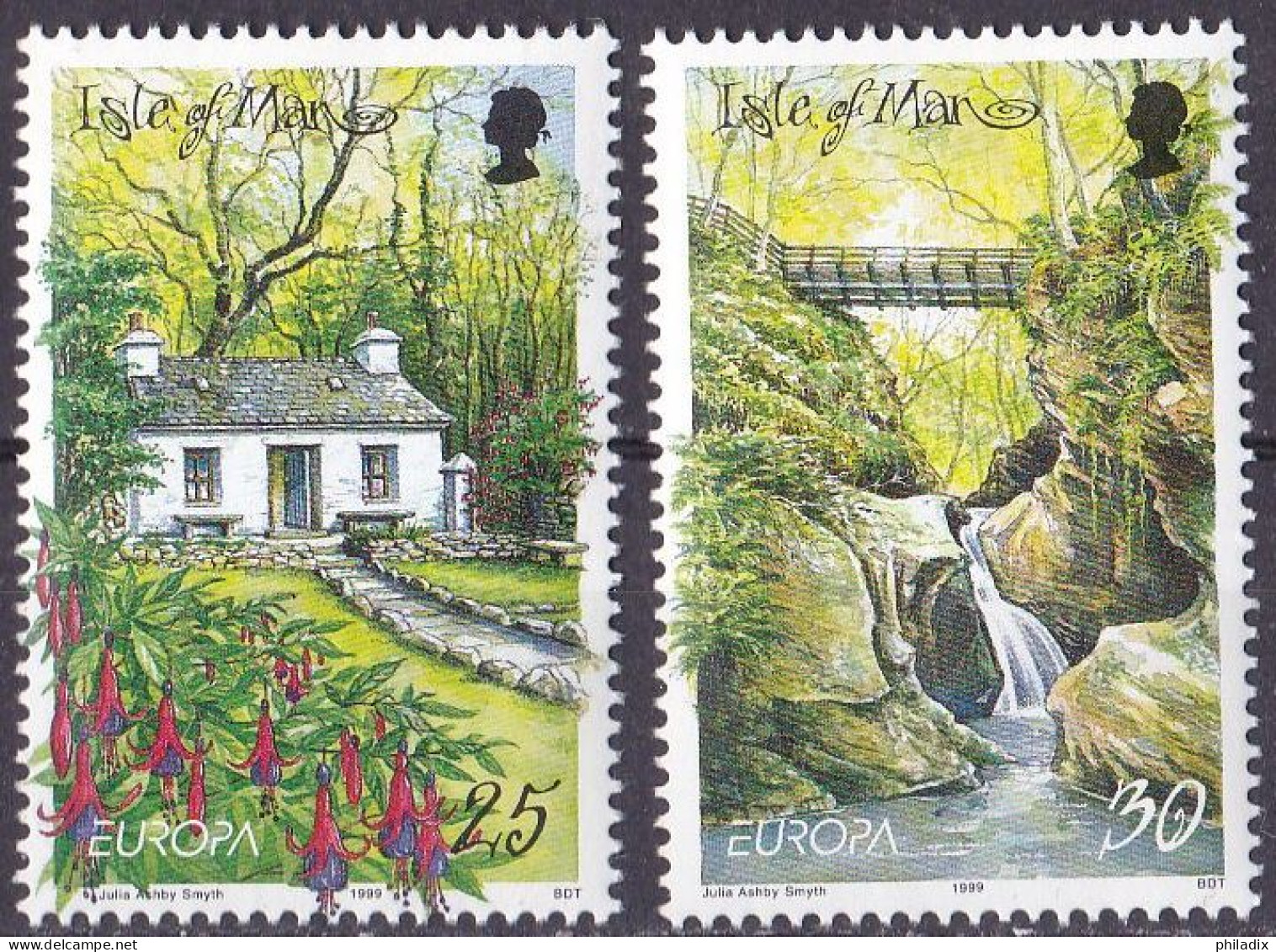 Insel Man Satz Von 1999 **/MNH (A5-6) - Isle Of Man