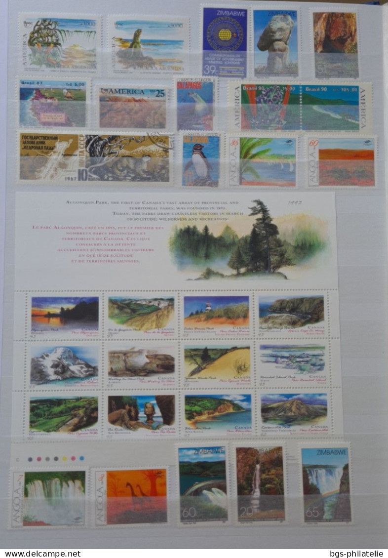 Collection De Timbres Sur Le Thème Des Animaux. - Collections (without Album)