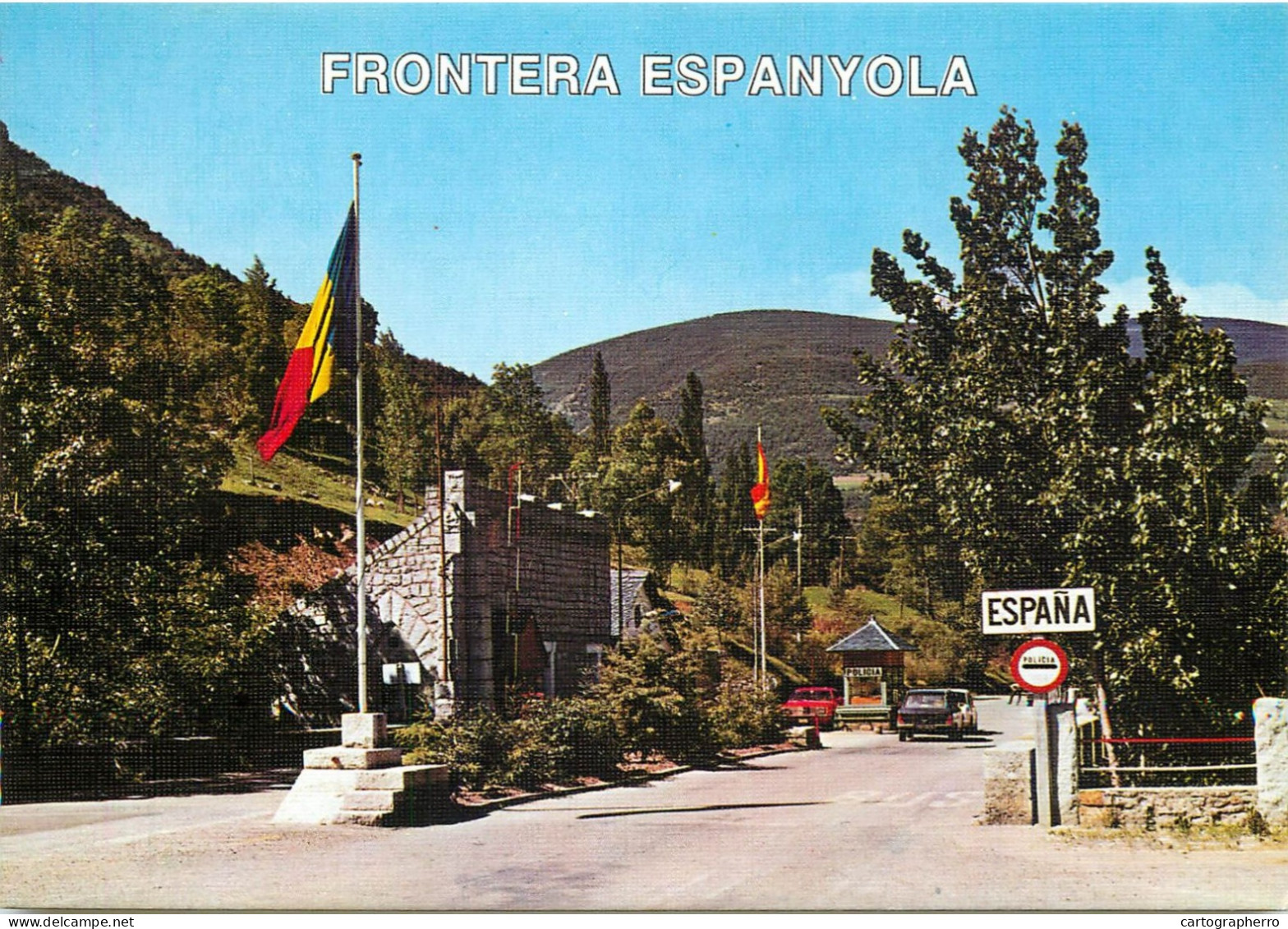 Valls D'Andorra Andorra Spanish Border - Andorra