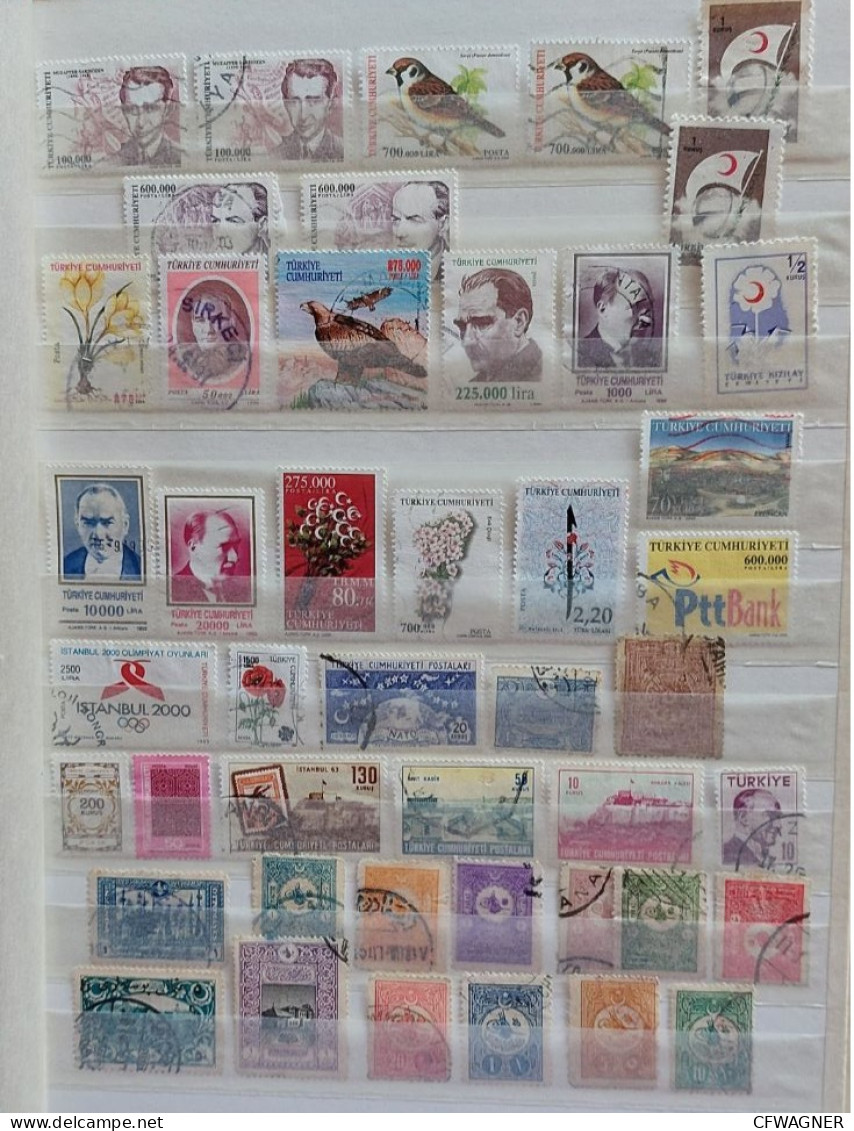 Türkiye, Used Stamps Old And New - Gebruikt