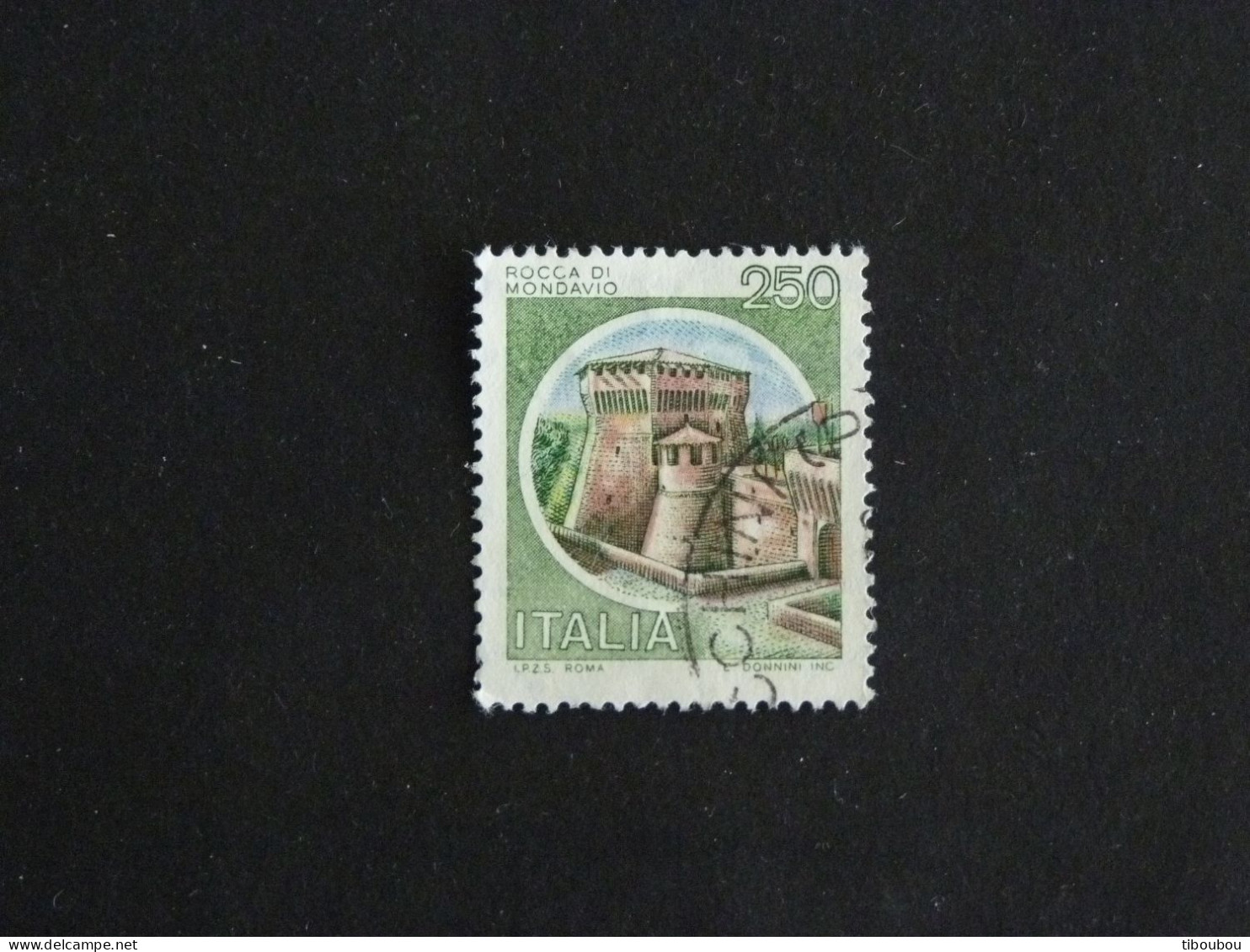 ITALIE ITALIA YT 1446 OBLITERE - FORTERESSE DE MONDAVIO PESARO - 1971-80: Gebraucht