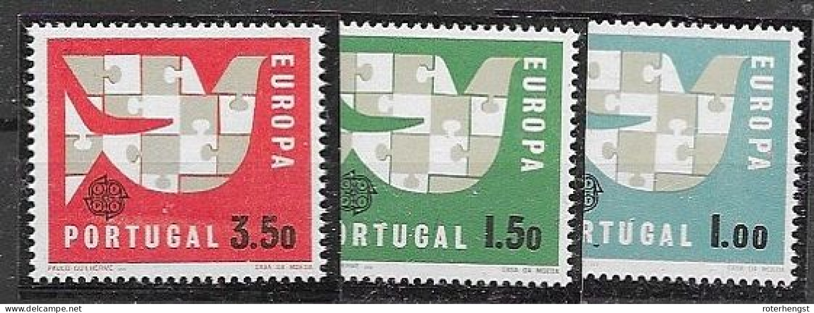 Portugal EUROPA Cept Mnh ** 1963 8 Euros - 1963