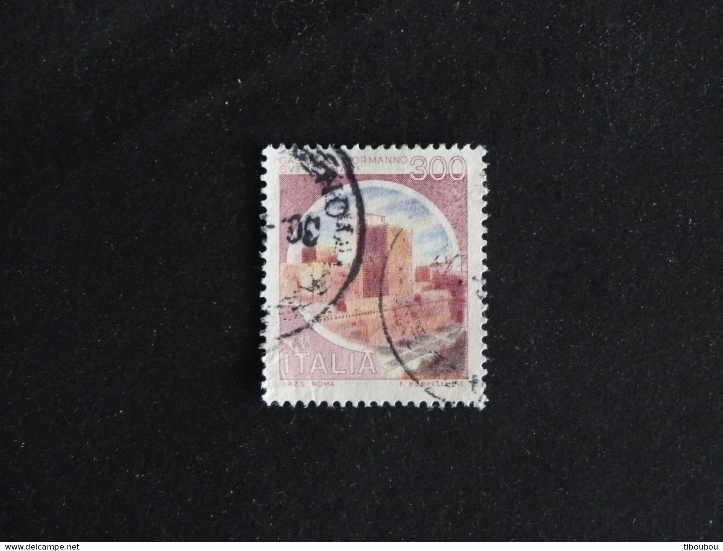 ITALIE ITALIA YT 1447 OBLITERE - CHATEAU DE NORMANNO SVEVO BARI - 1971-80: Used