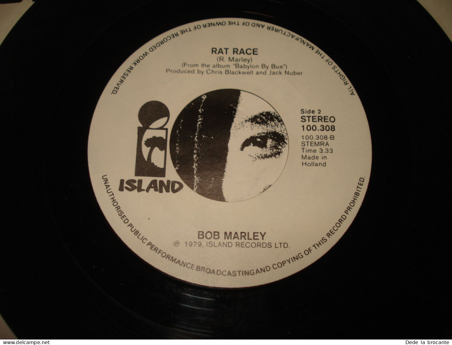 B14/  lot de 4 vinyles  SP - 7" -  Bob Marley and the Waillers
