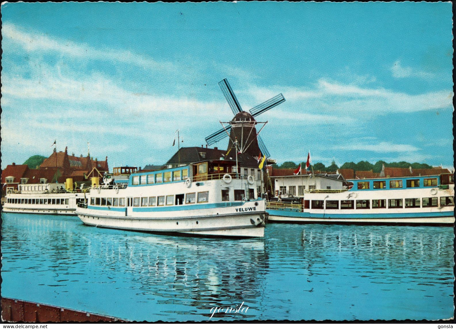 HARDERWIJK 1975 "Haven Met Boten" - Harderwijk