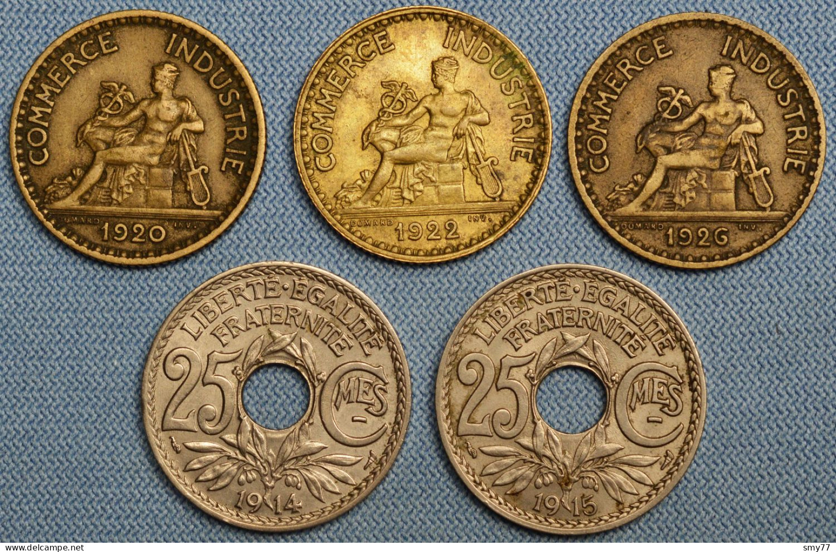 France • Lot  5x • Including Some Scarcer Coins Or In High Grade • See Details • Lindauer / Chambre De Commerce • [24-60 - Autres & Non Classés