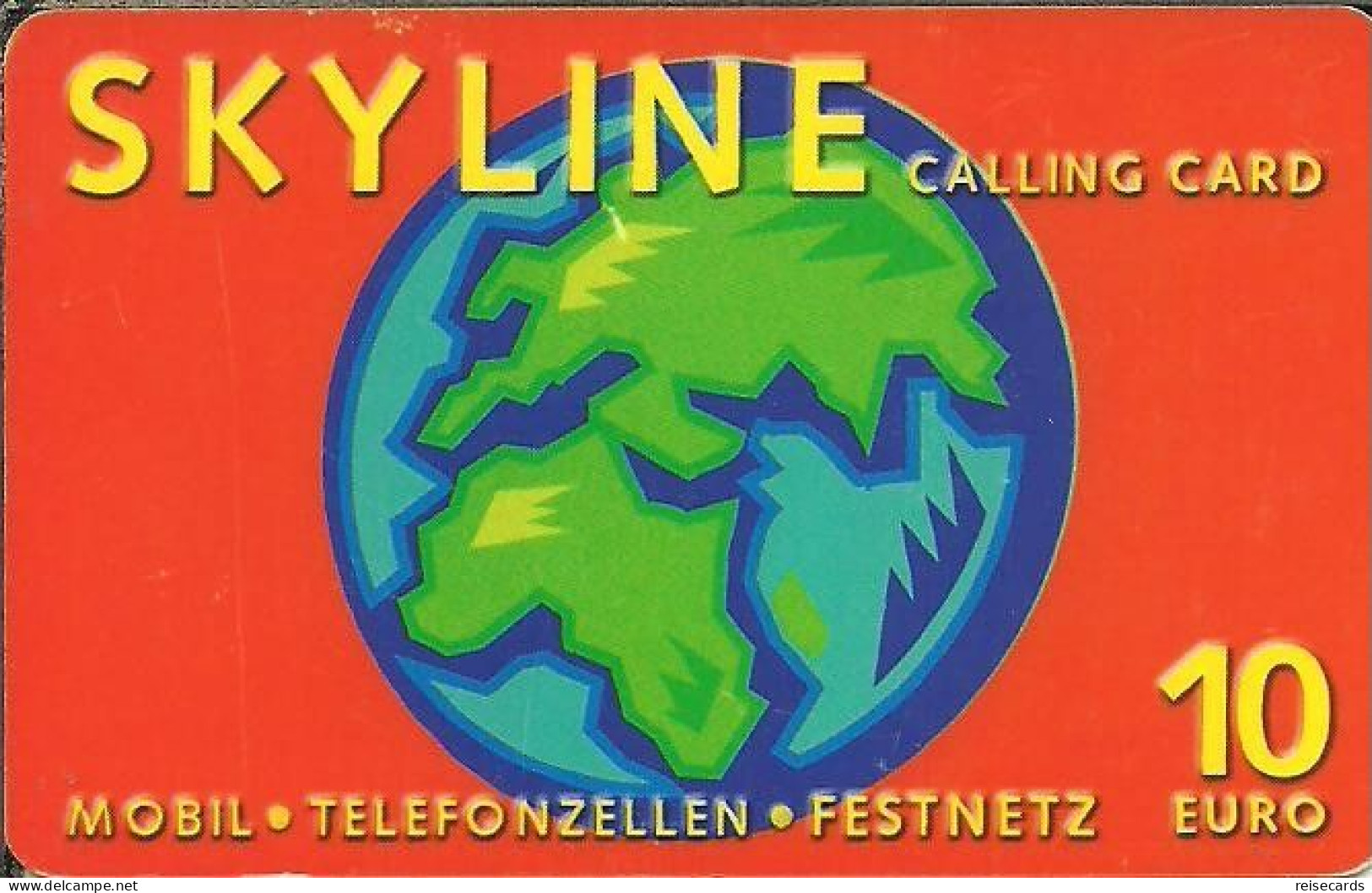 Germany: Prepaid Skyline, Globe - [2] Mobile Phones, Refills And Prepaid Cards