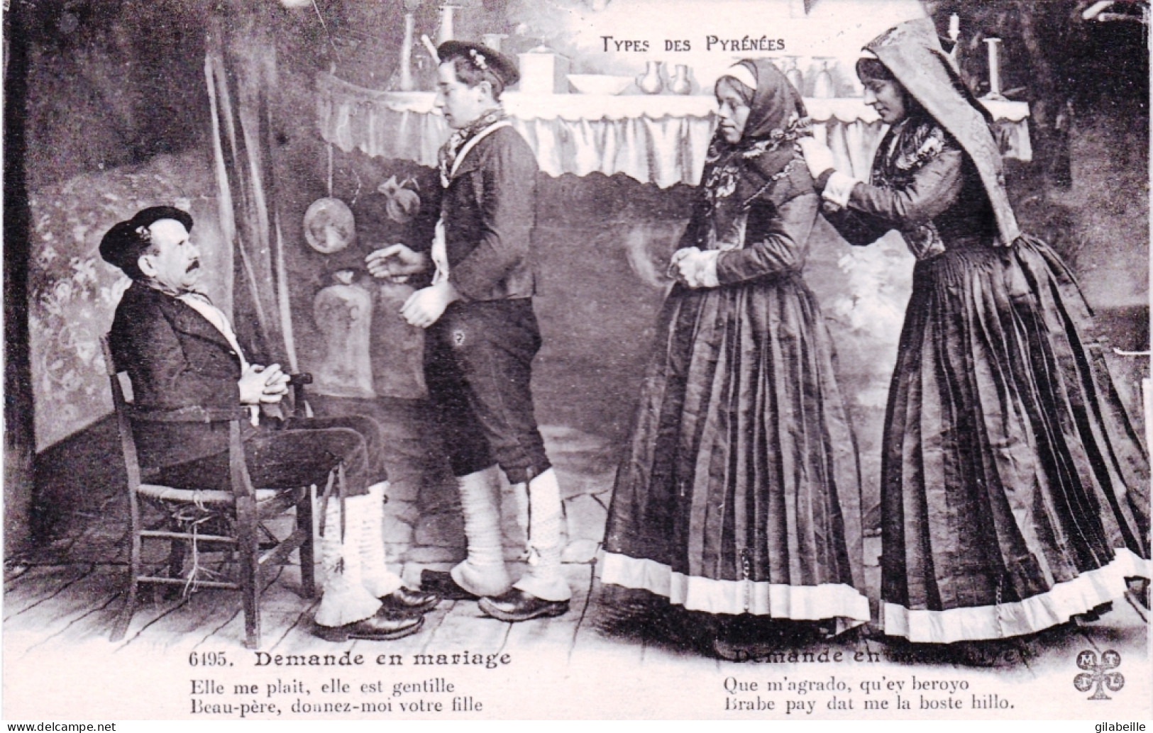 Type Des Pyrenées - La Demande En Mariage - Midi-Pyrénées