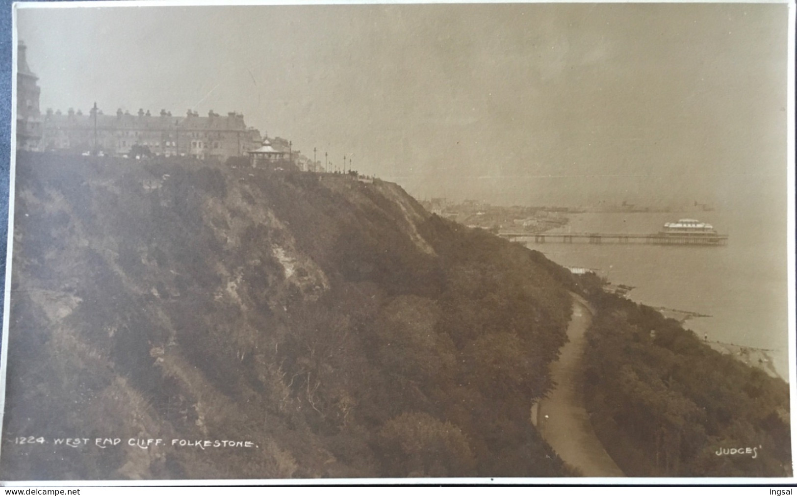 England,..........   ” FOLKESTONE “.   …. …….Judges…. - Folkestone