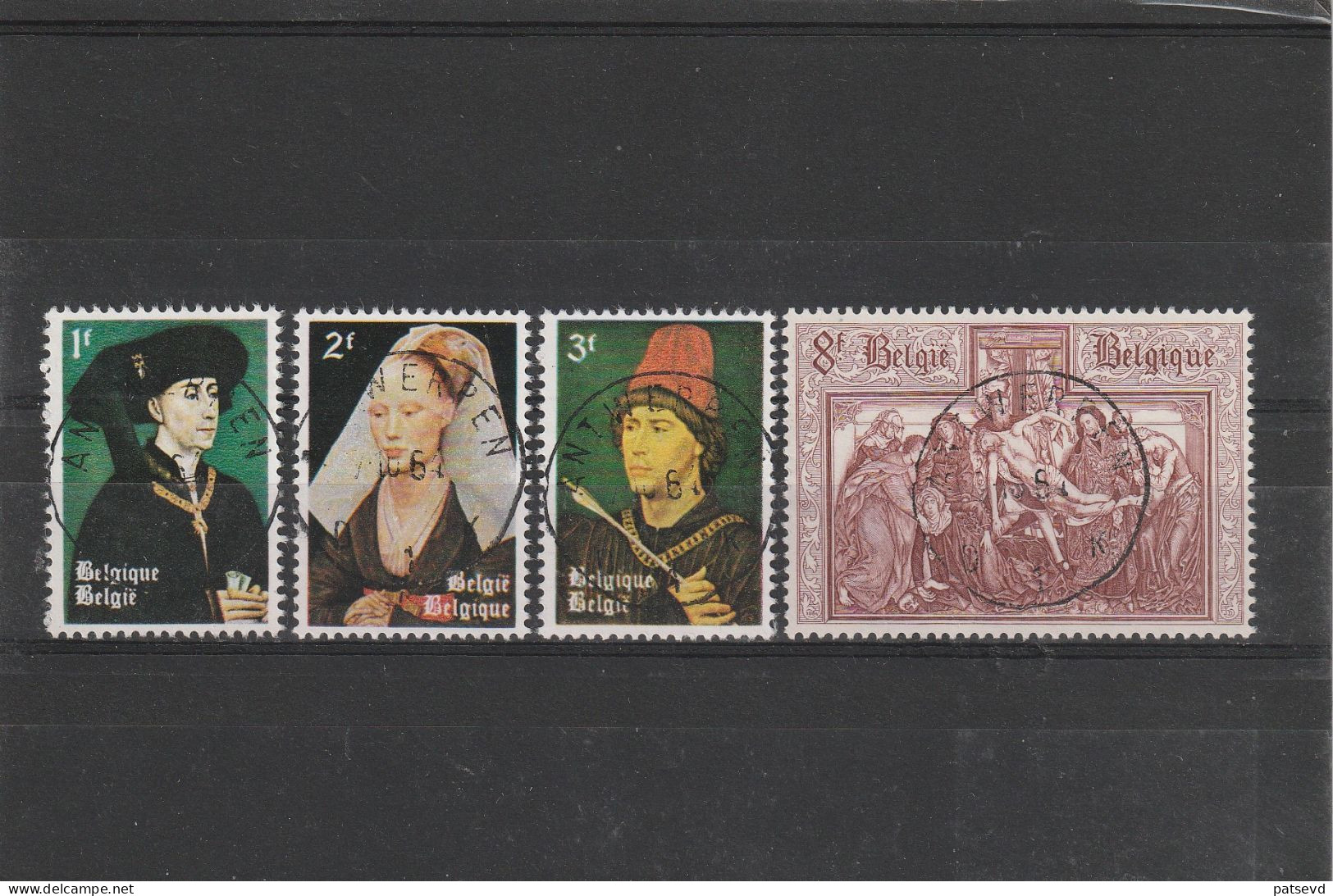 1300/1303 Roger De Pasture /Rogèr V/D Weyden Oblit/gestp Centrale - Used Stamps