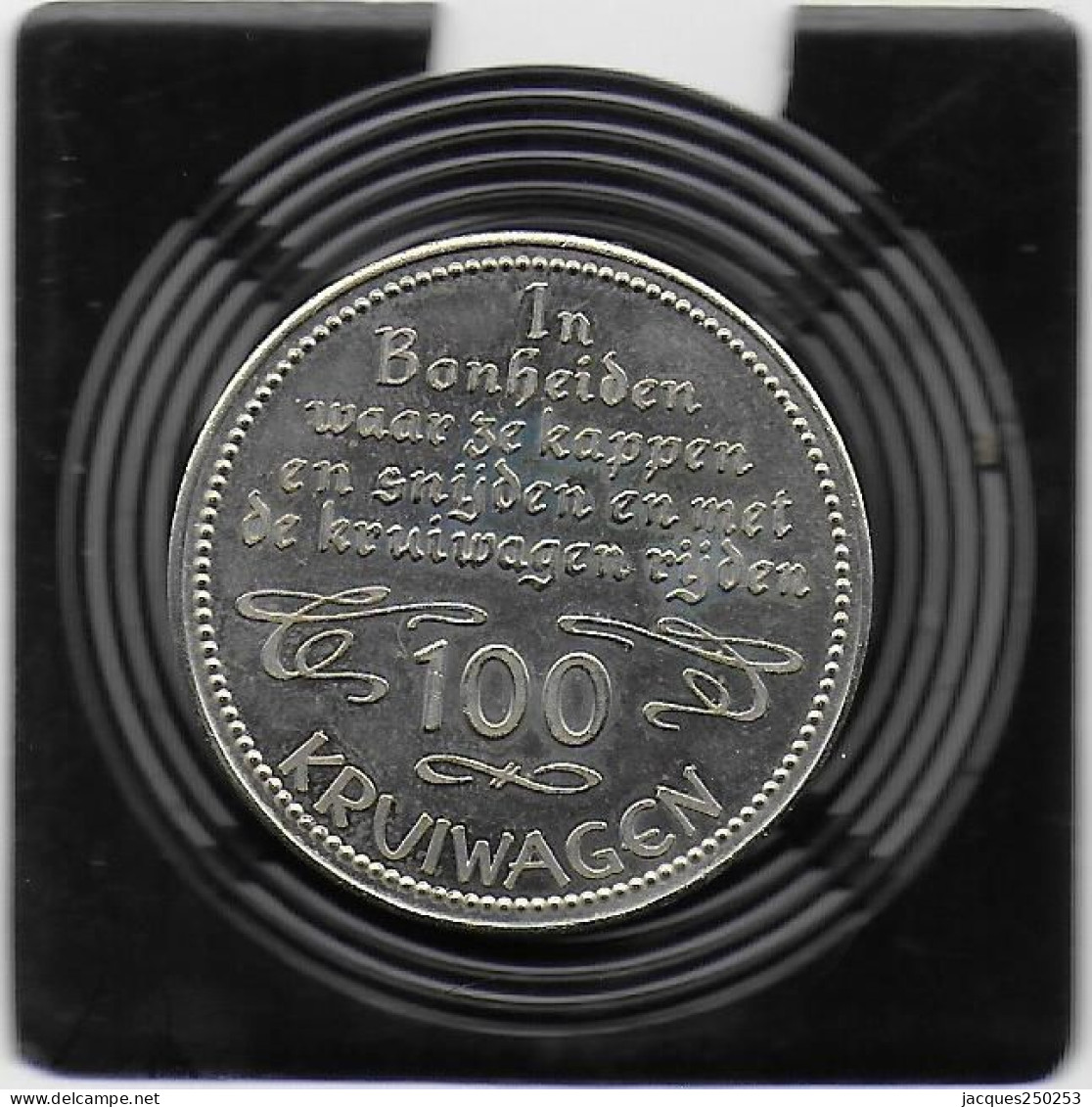 100 KRUIWAGEN 1982 HET ZELLAER BONHEIDEN - Tokens Of Communes