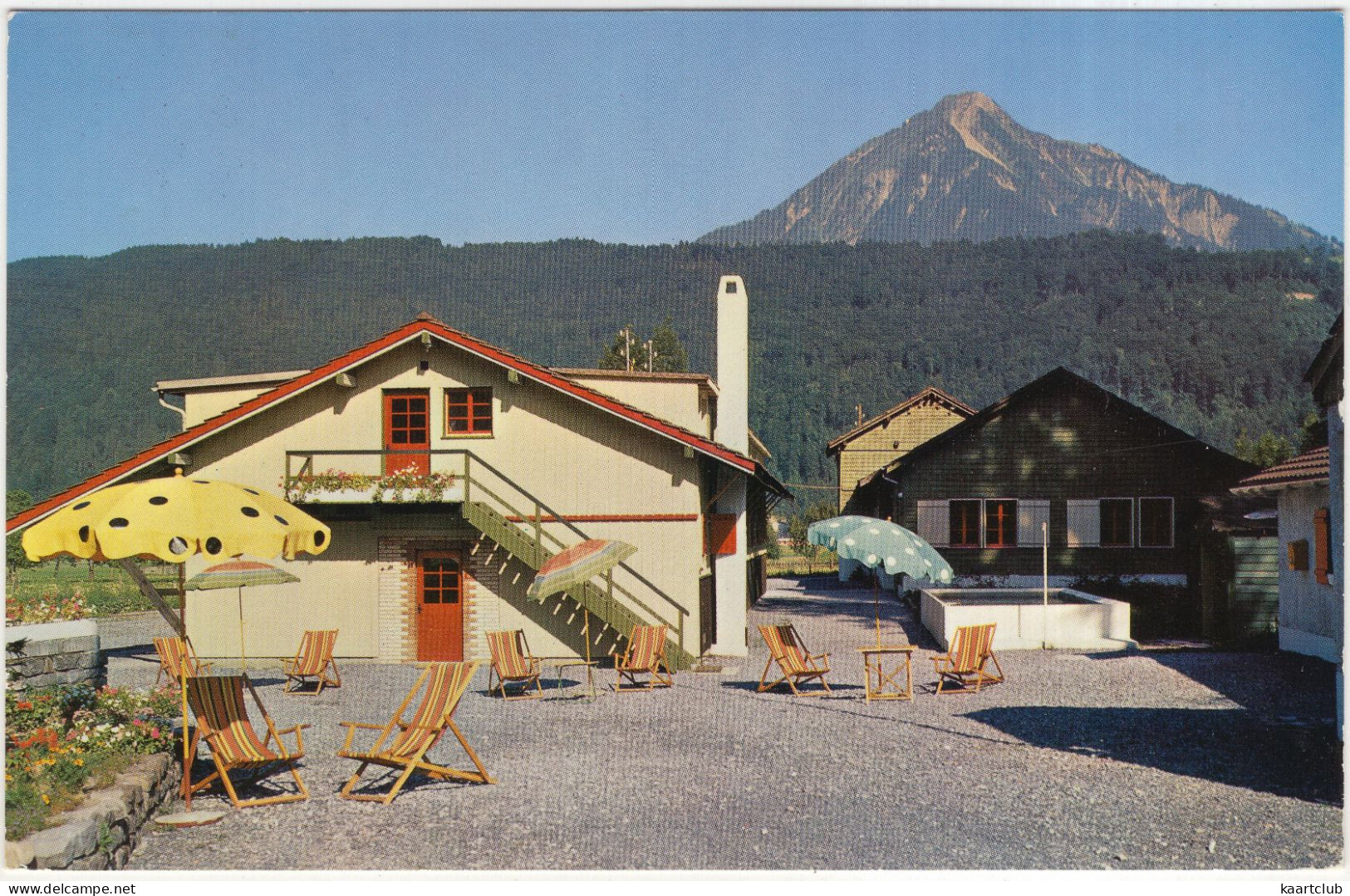 Vakantie Paviljoen Alpnach (Zwitserland) - (Schweiz/Suisse) - 1968 - Alpnach