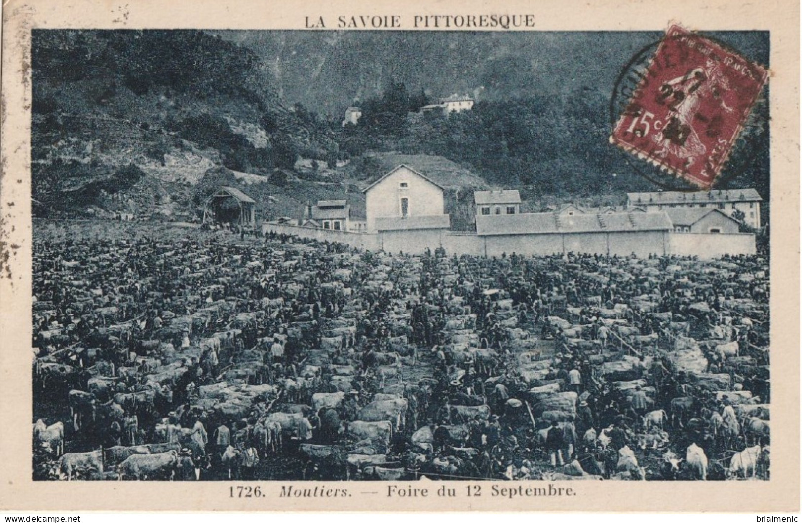 MOUTIERS  Foire Du 12 Septembre - Moutiers