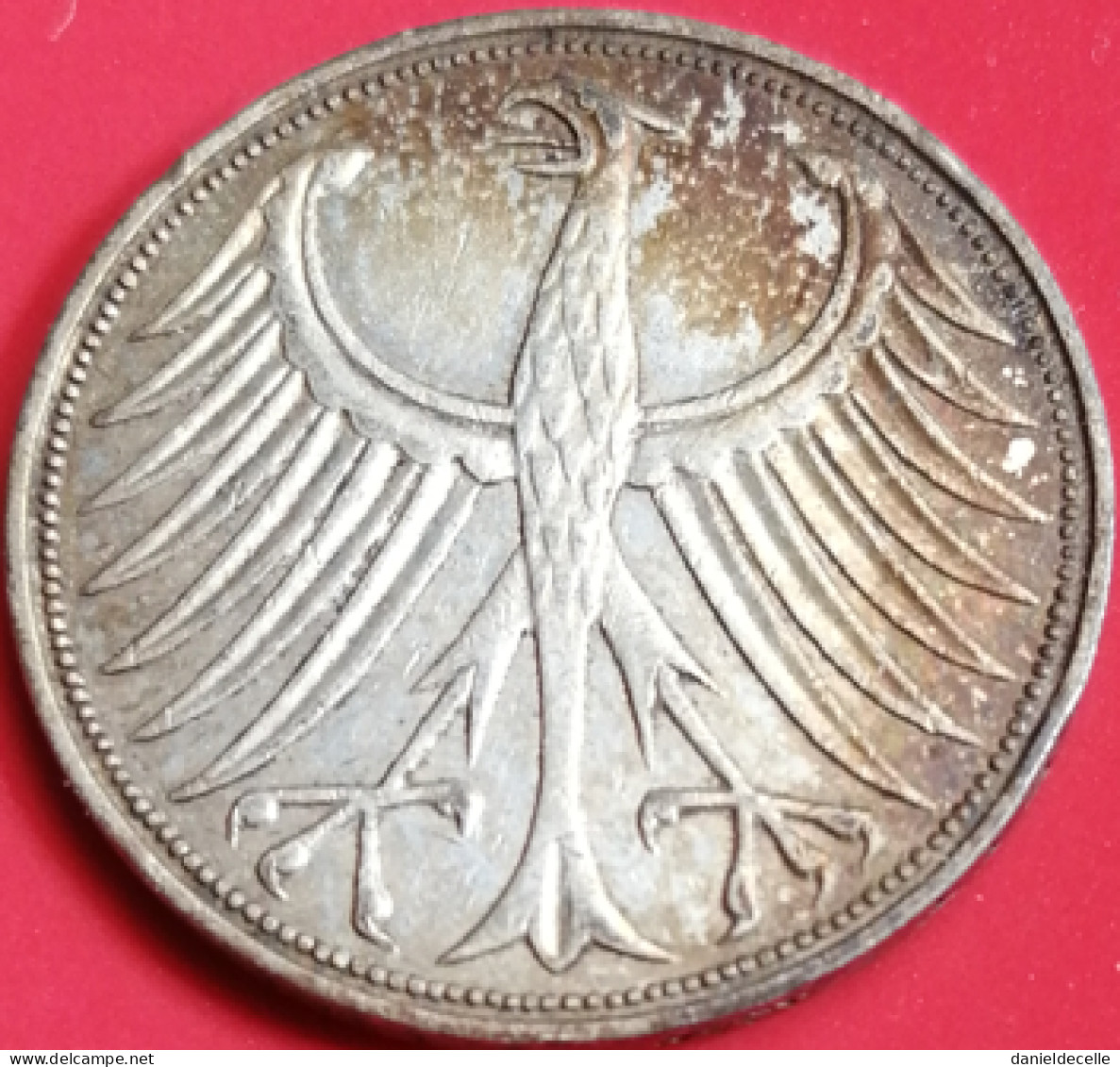 5 Mark RFA 1963 J (Hambourg) - 5 Reichsmark