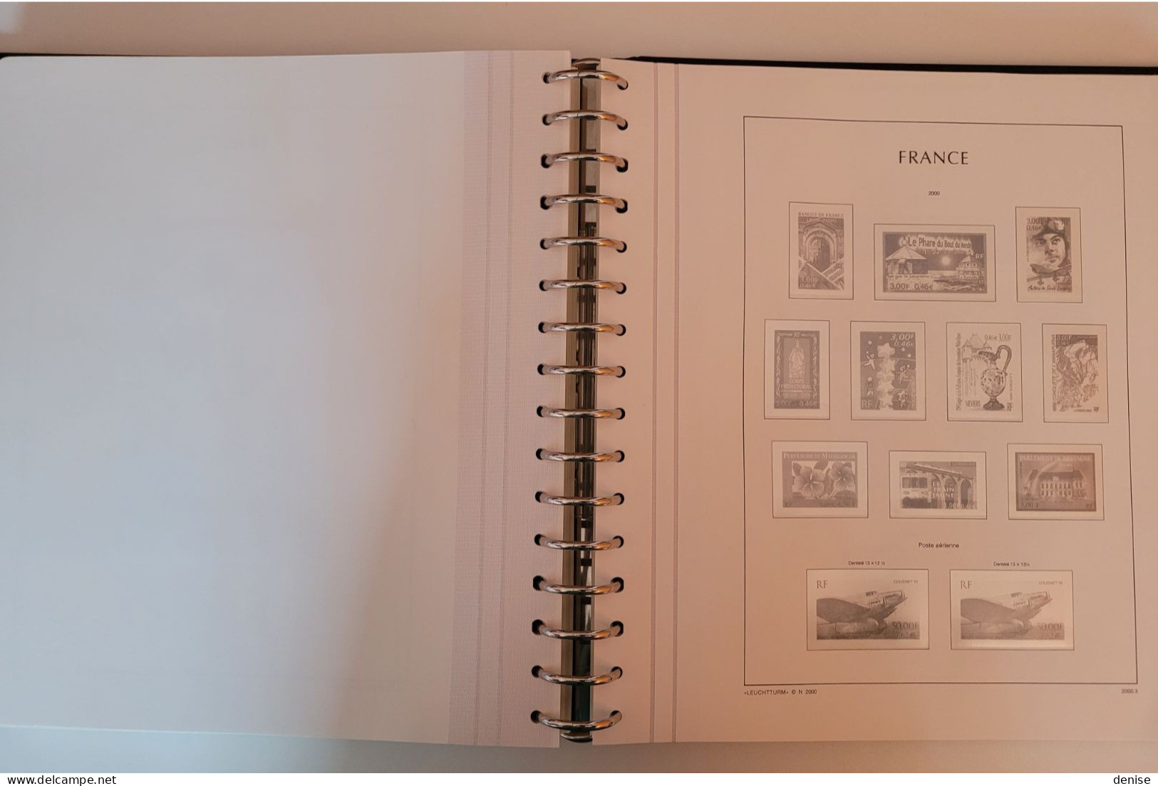 Album Pour Timbres De France - KABE Avec 81 Pages  - Année 1994 à 2001 - Binders With Pages