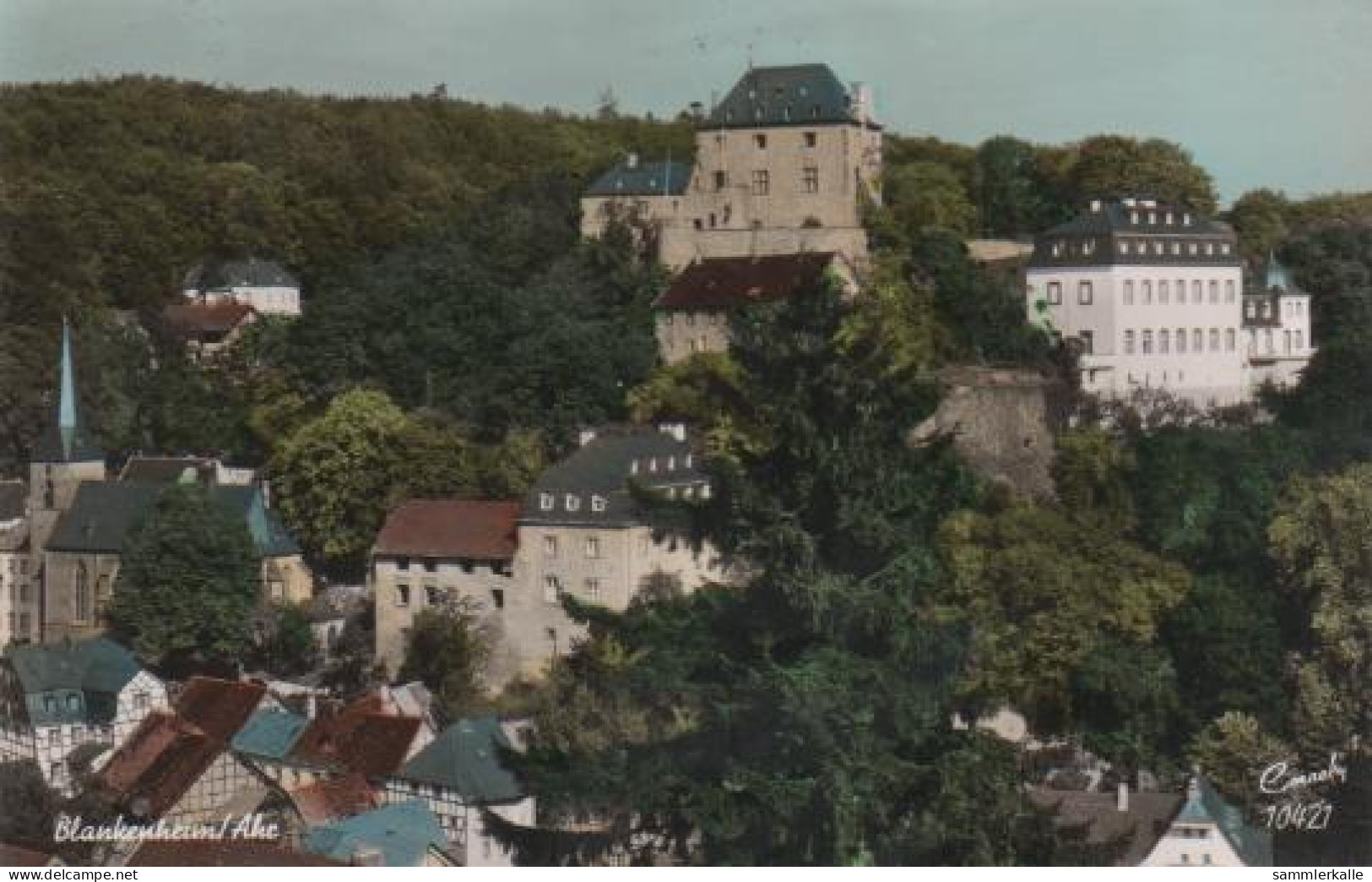 4017 - Blankenheim An Der Ahr Mit Burg - Ca. 1965 - Euskirchen