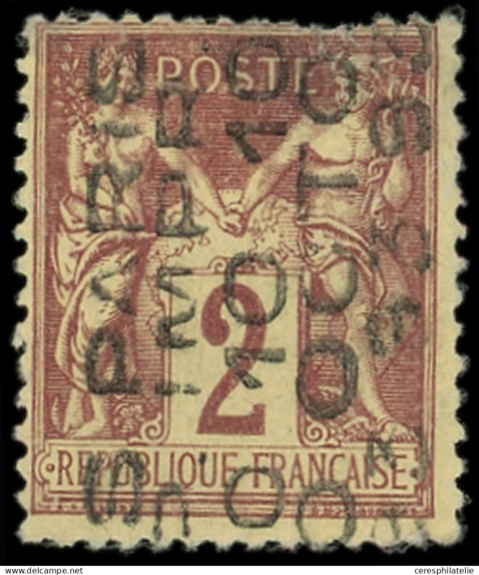 (*) PREOBLITERES - 12  Sage,  2c. Brun-rouge, 10 OCT, Pelurage En Haut Sinon TB. C - 1893-1947