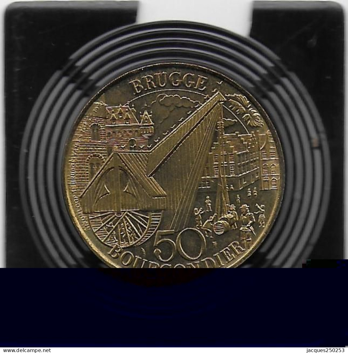 50 BOURGONDIER 1982 BRUGGE - Tokens Of Communes