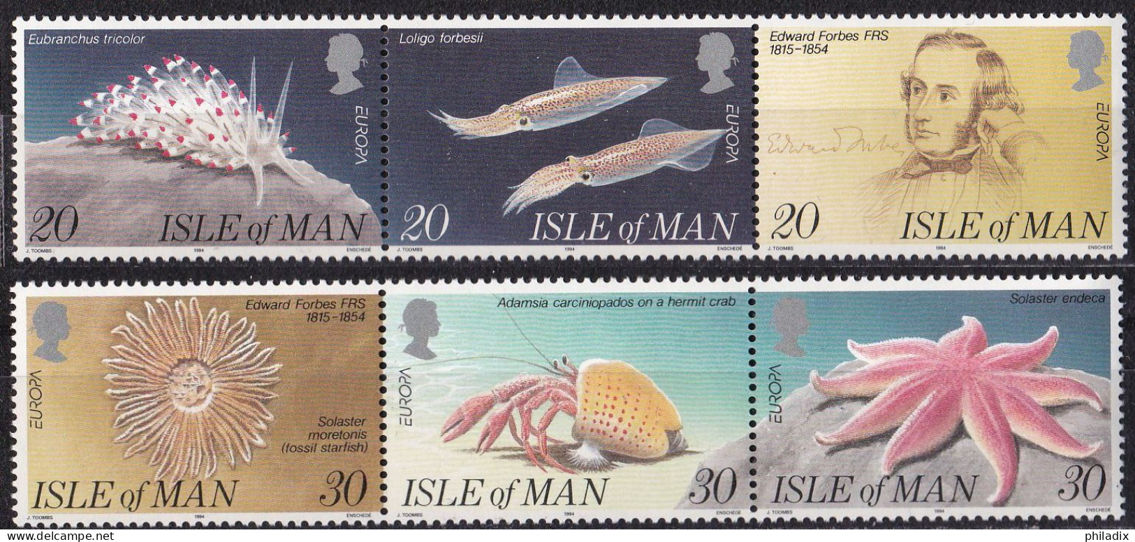 Insel Man Satz Von 1994 **/MNH (A5-6) - Isle Of Man