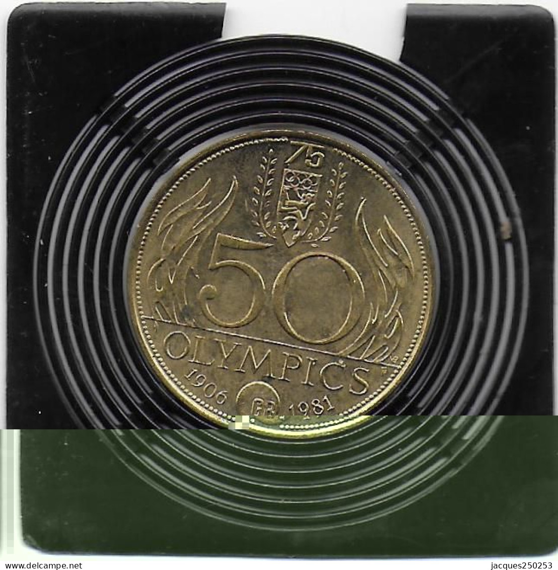 50 OLYMPICS 1906-1981 - Gemeentepenningen