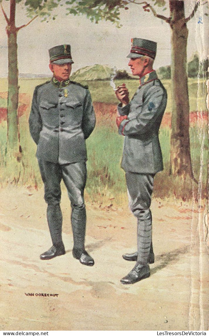 MILITARIA - Grenadiers En Jagers - Soldaten In Uitgaanstenue - Carte Postale Ancienne - Andere & Zonder Classificatie