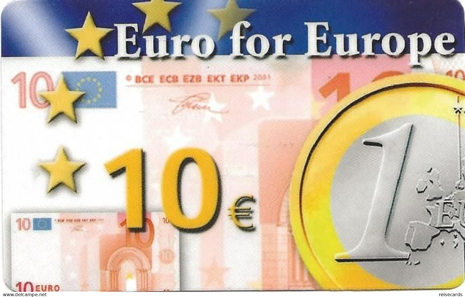 Germany: Prepaid Euro For Europe - [2] Móviles Tarjetas Prepagadas & Recargos