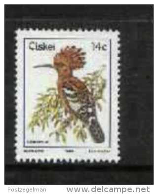 CISKEI, 1986, MNH Stamp(s), Definitive Bird 14 Cent,  Nr(s). 97 - Ciskei