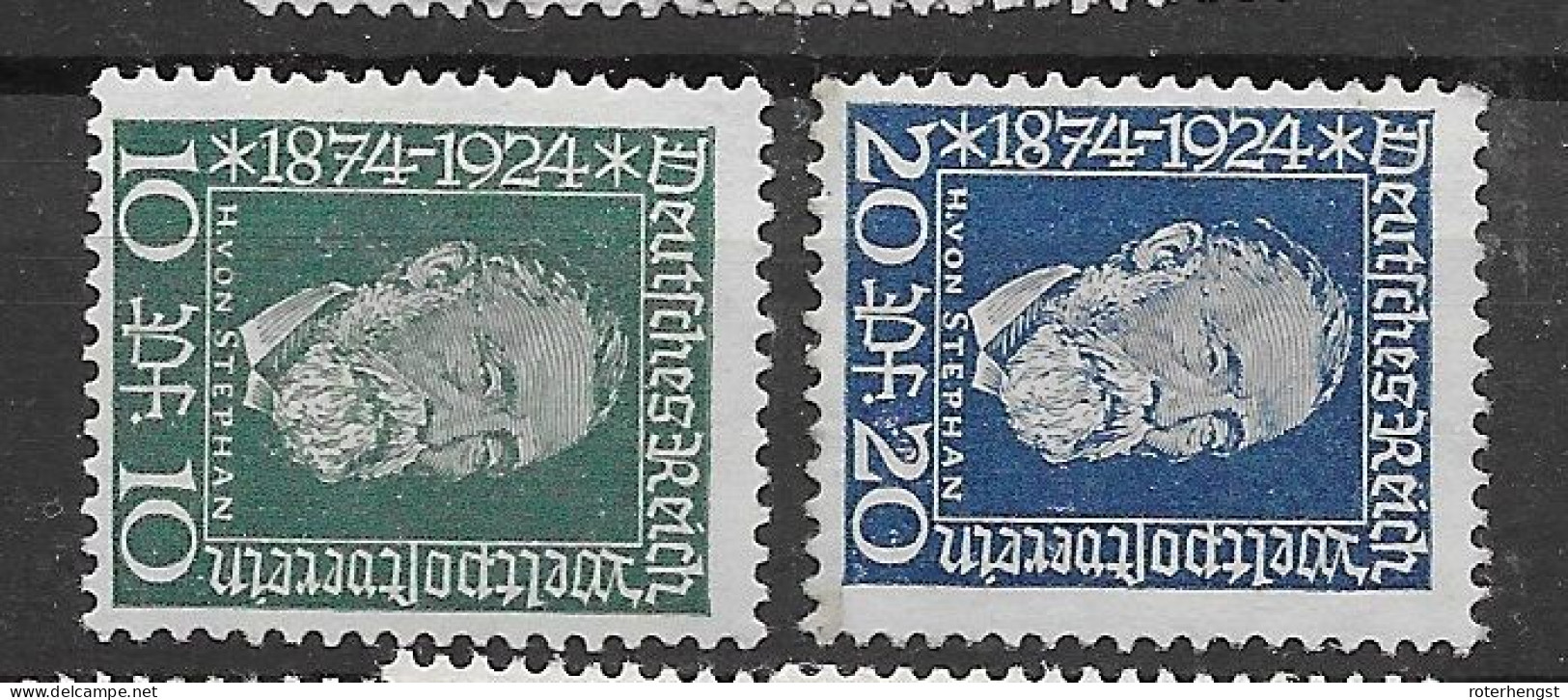 Reich Mh * 1924 - Unused Stamps