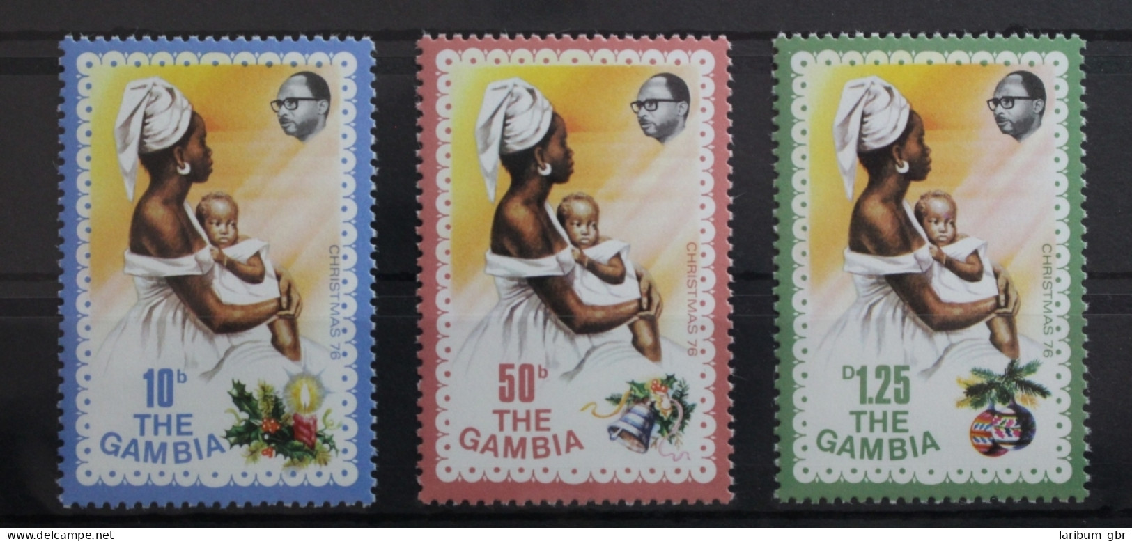 Gambia 329-331 Postfrisch #ST396 - Gambie (1965-...)