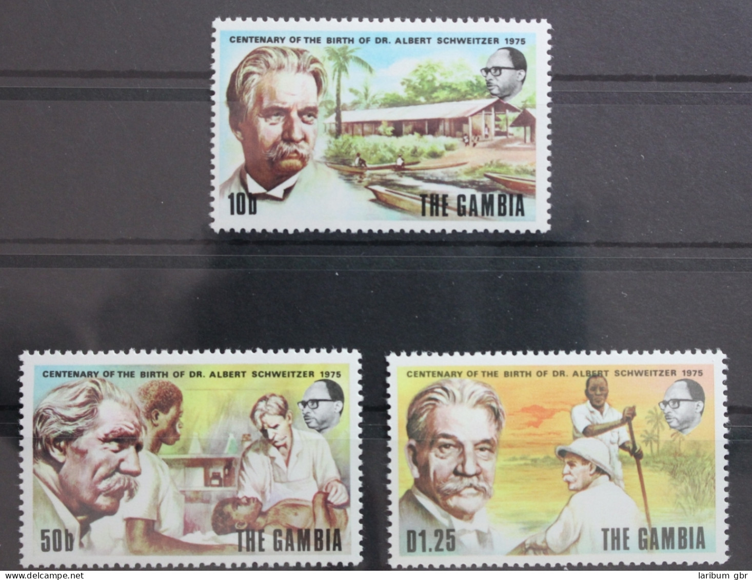 Gambia 303-305 Postfrisch #ST386 - Gambia (1965-...)