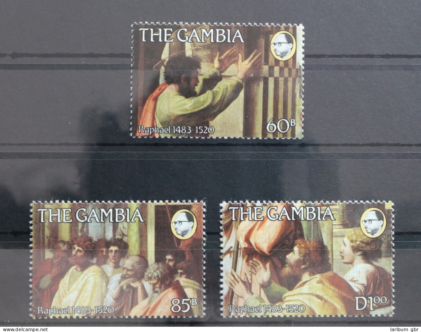 Gambia 487-489 Postfrisch #ST432 - Gambie (1965-...)