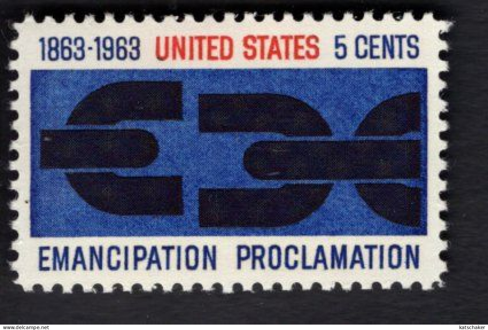 2006204846 1963 SCOTT 1233  (XX) POSTFRIS MINT NEVER HINGED - EMANCIPATION PROCLAMATION - Neufs